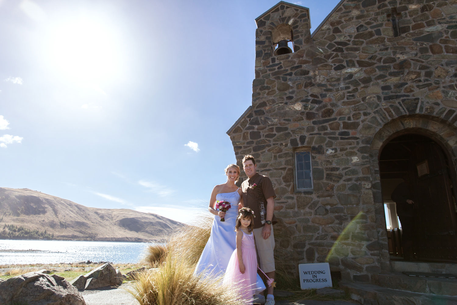 new zealand wedding family photo