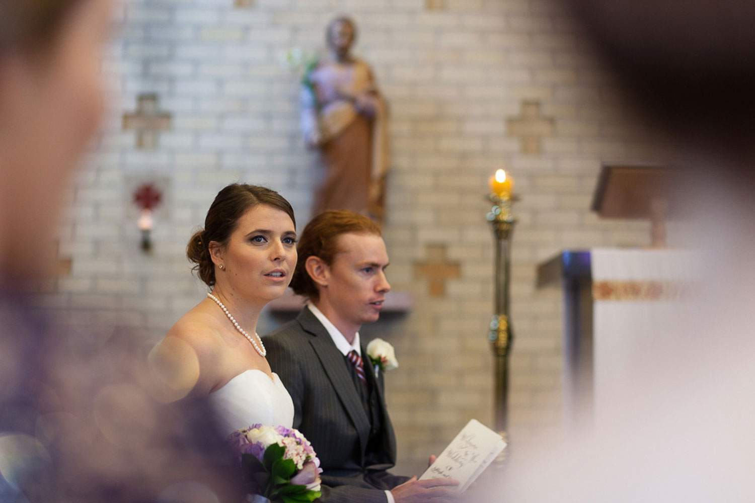 auckland city wedding bride reaction