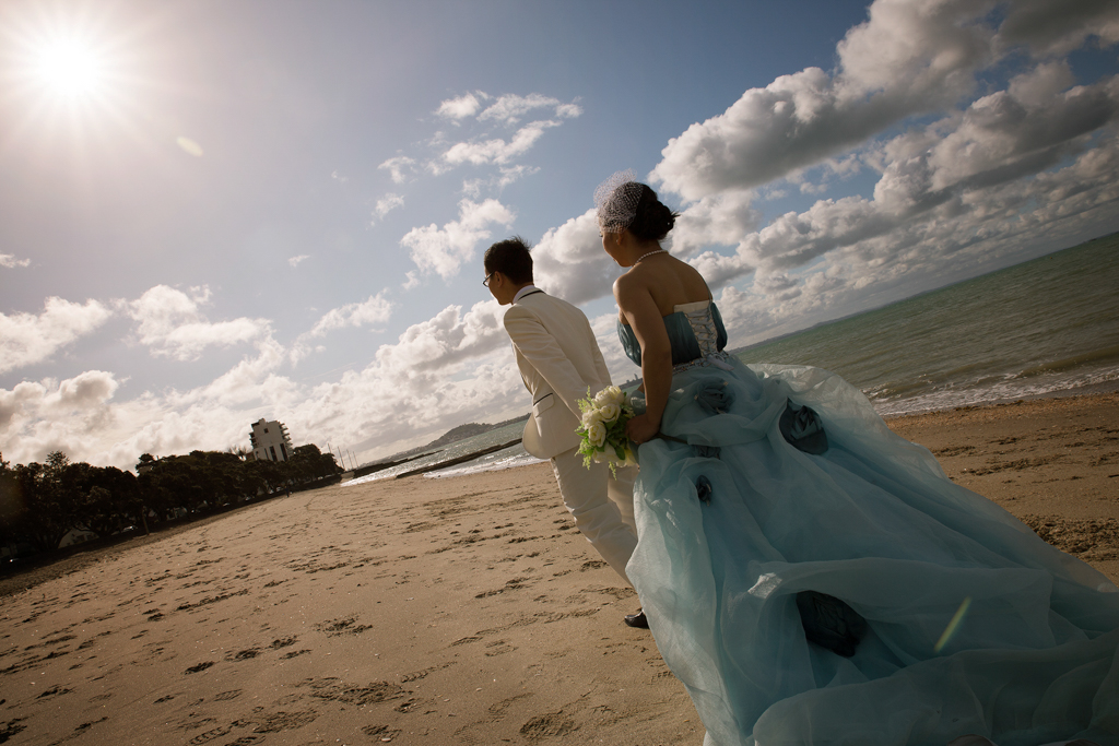 auckland-wedding-beach-sillhouette-photography