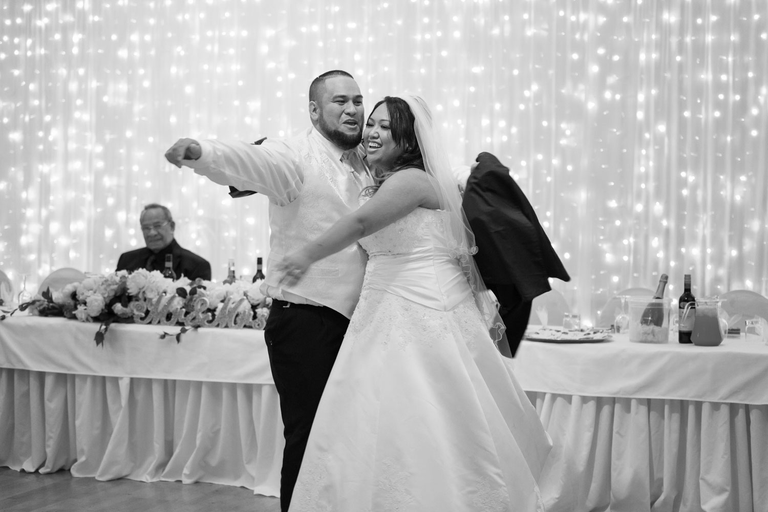 auckland wedding reception first dance