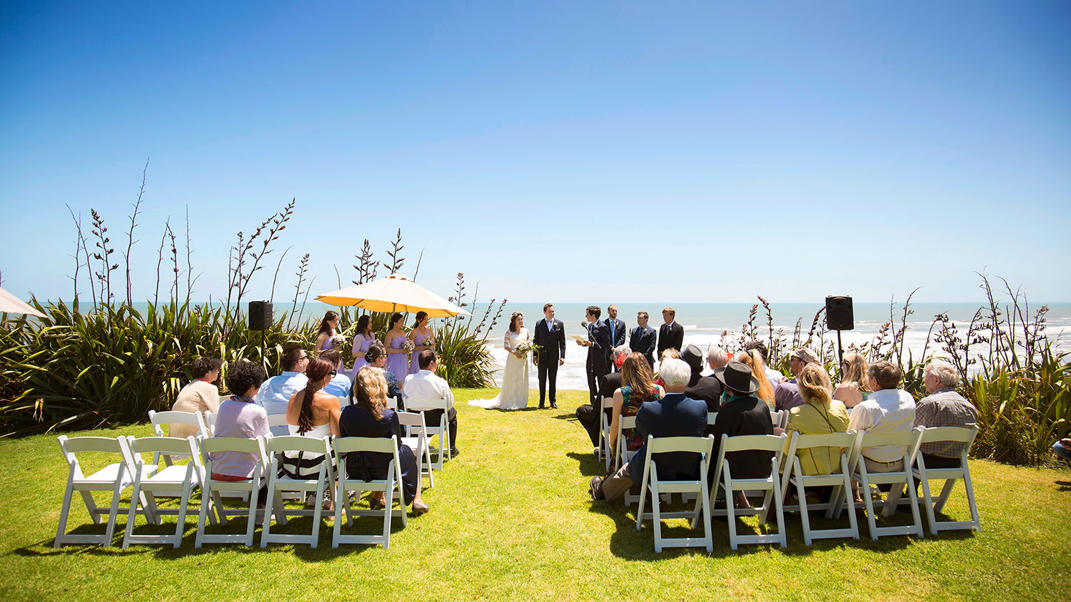 auckland castaways resort wedding ceremony