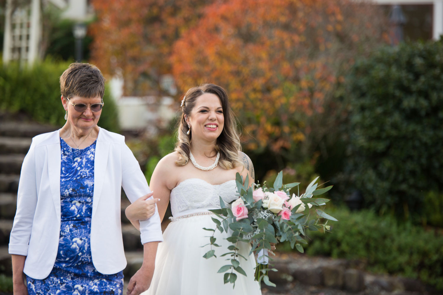 gracehill wedding bride and mother