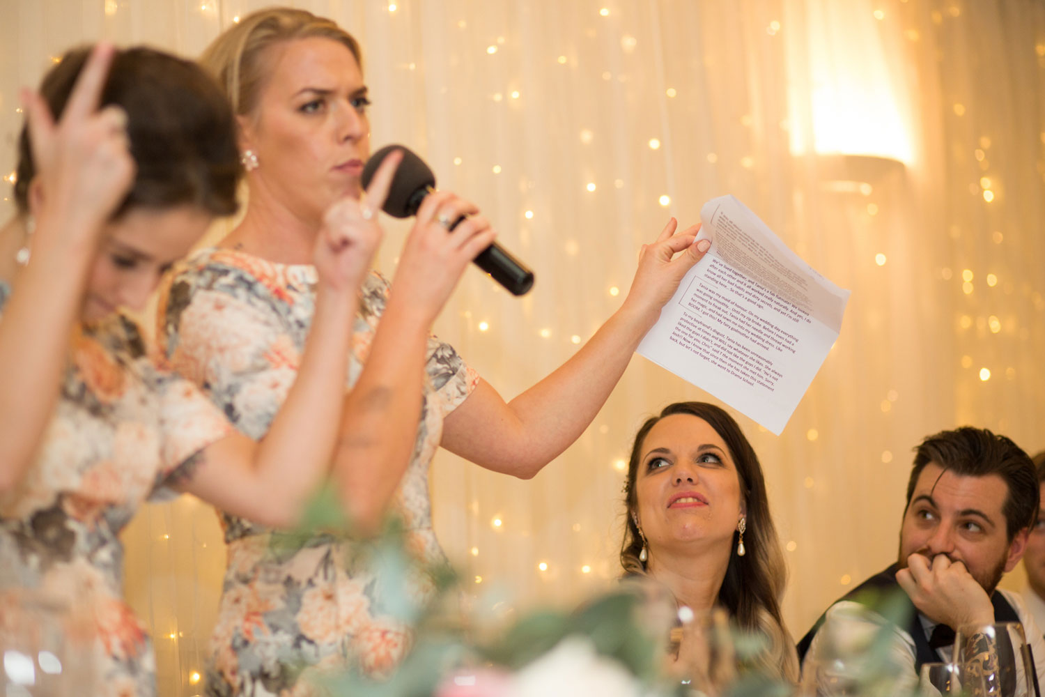 bridesmaids speech at auckland wedding