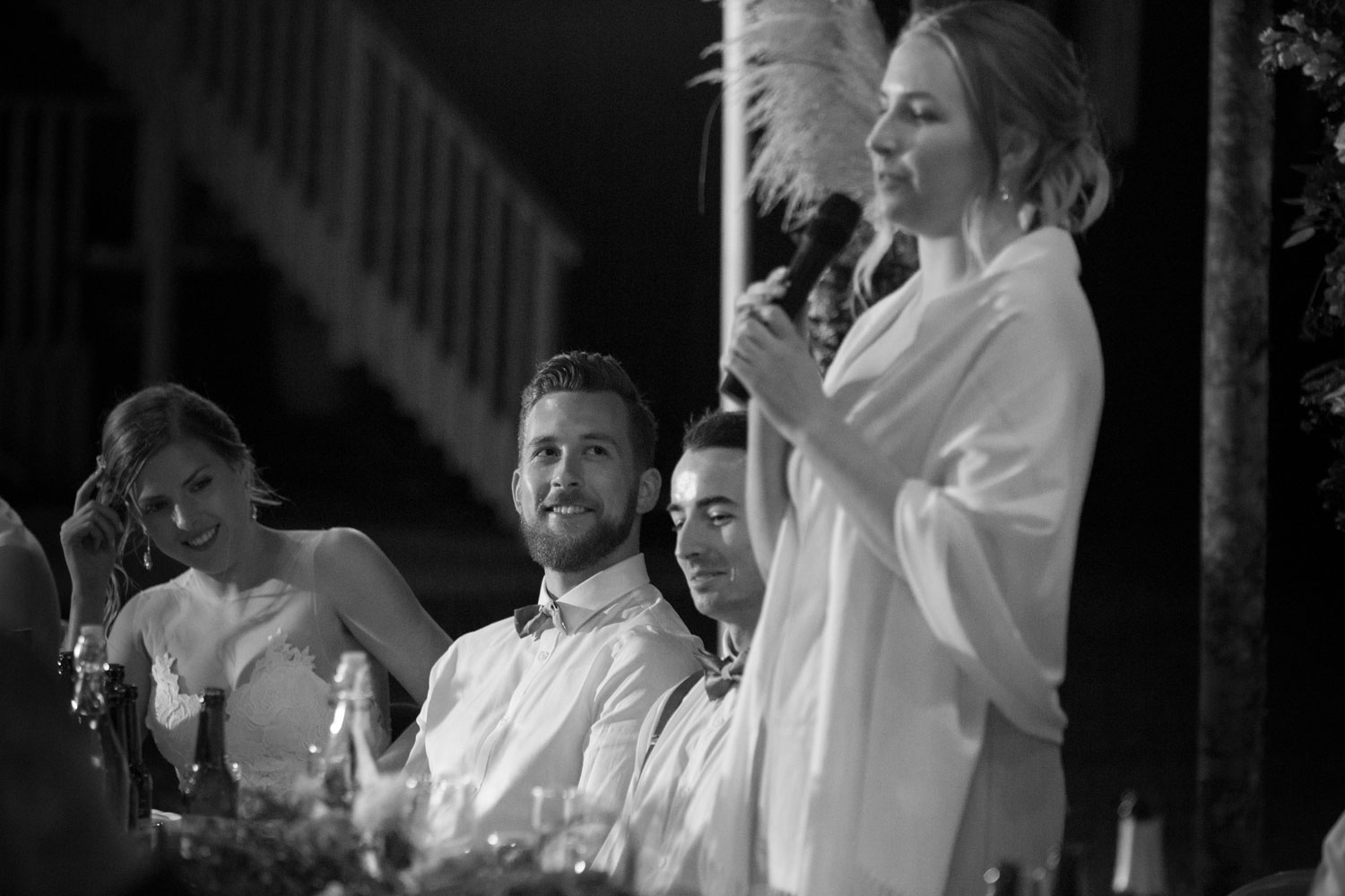 auckland wedding groom's sister speech