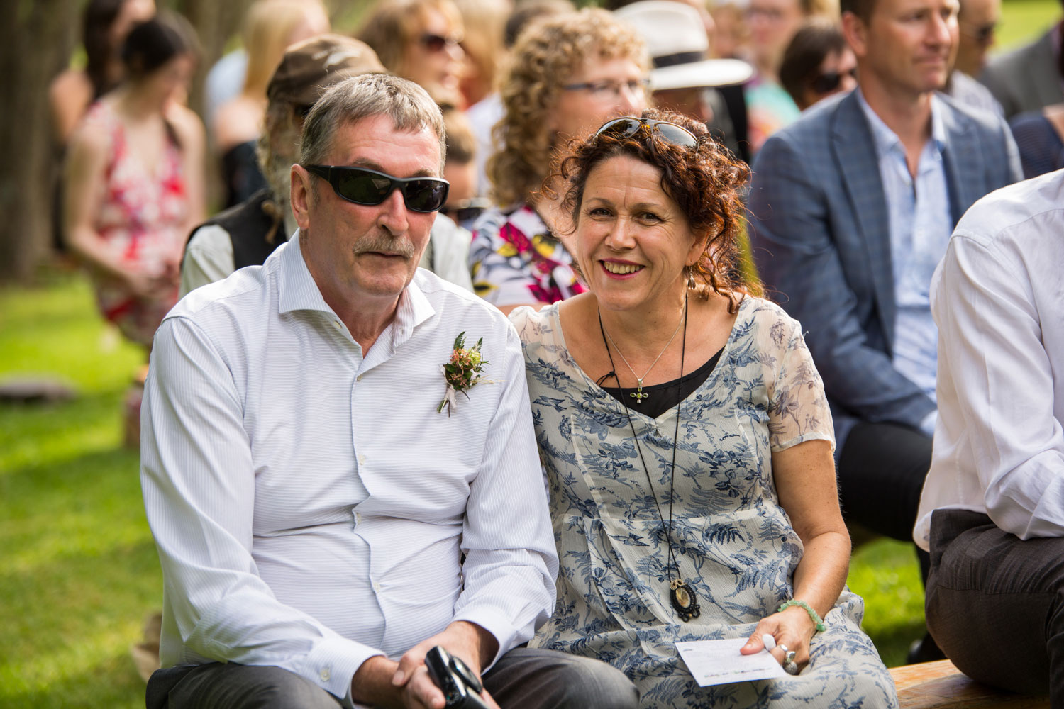 auckland wedding father and mother of the groom