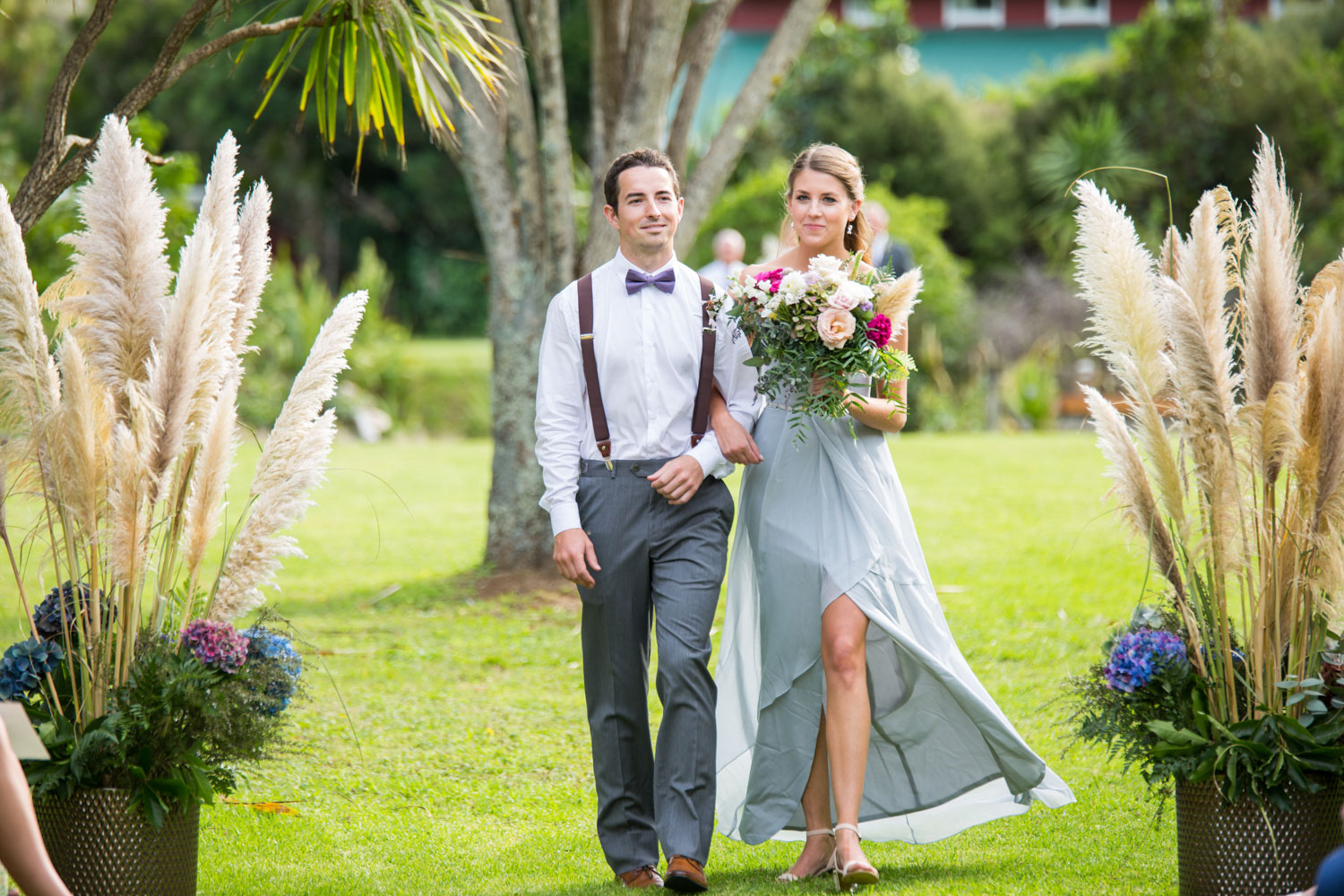 auckland wedding best man and maid of honor