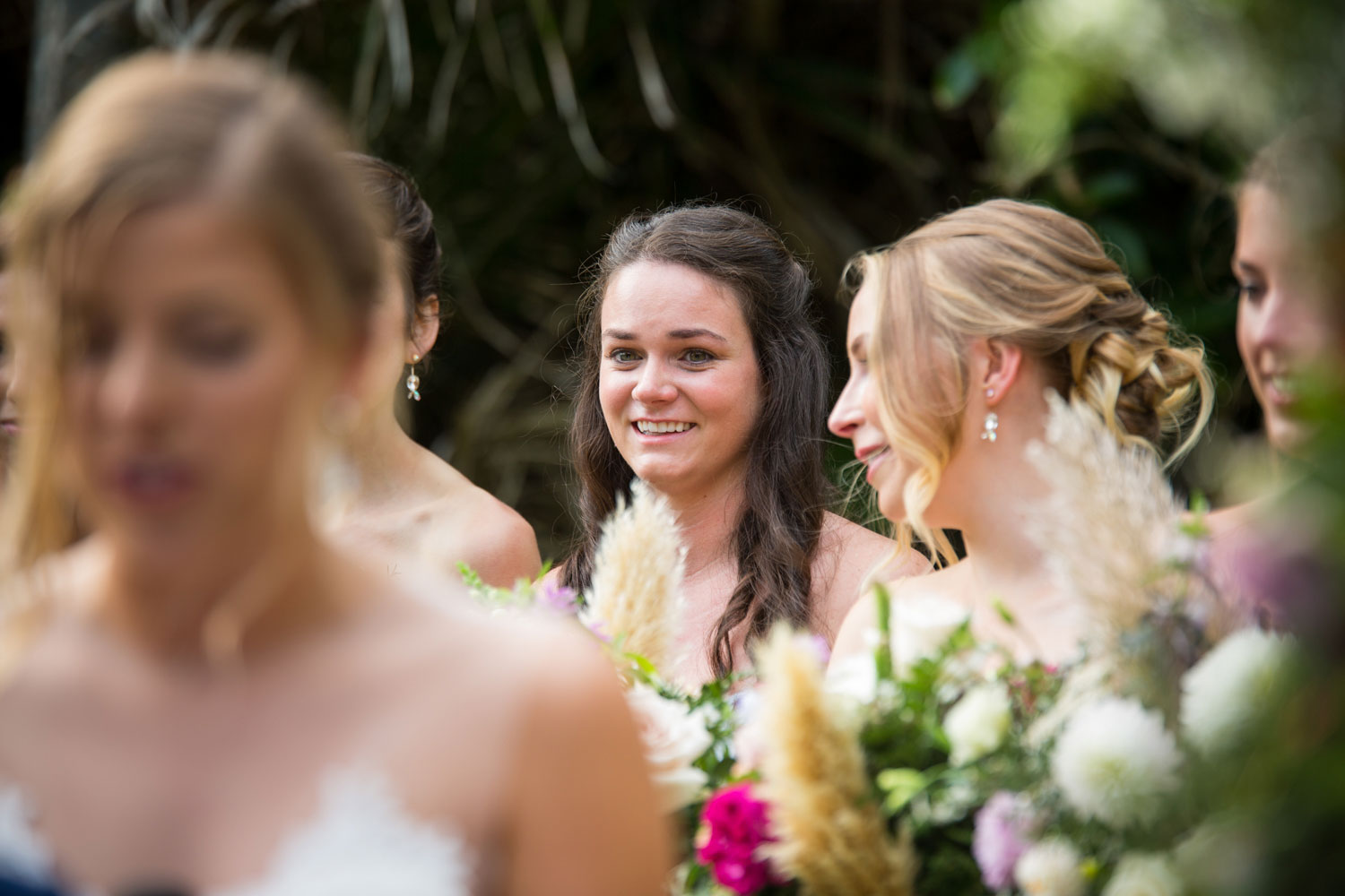 auckland wedding bridesmaid cry