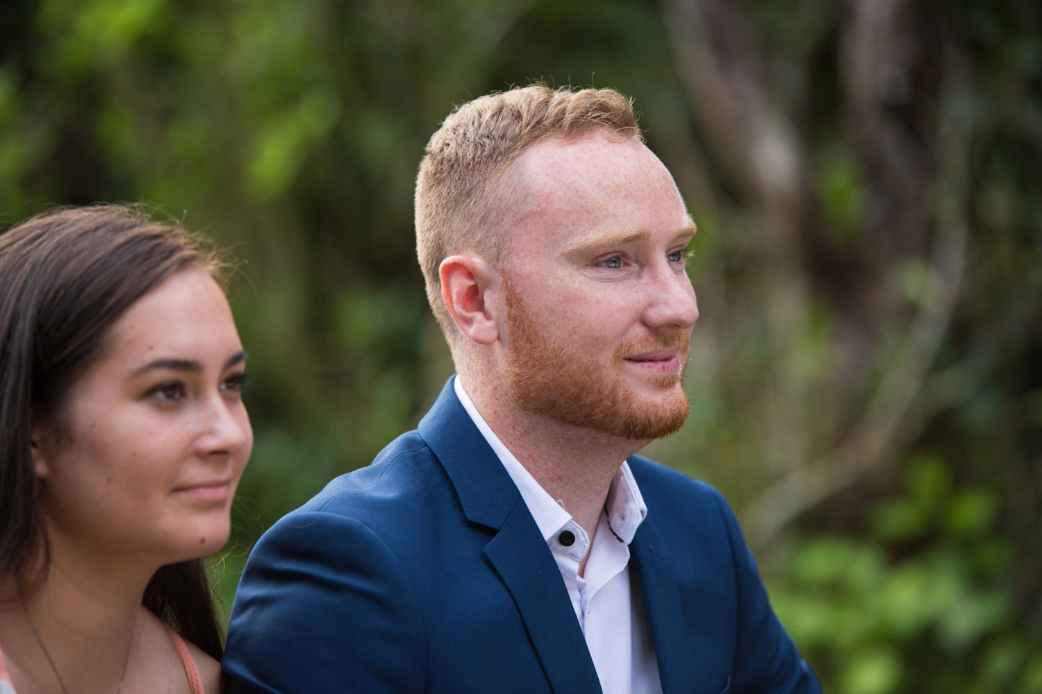 auckland wedding guest cries