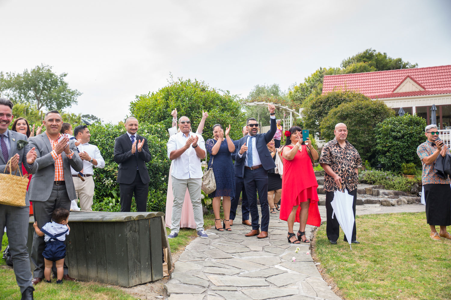 gracehill auckland wedding ceremony recessional