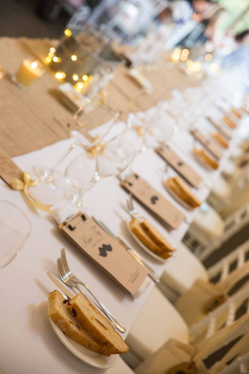 gracehill auckland wedding table settings at reception