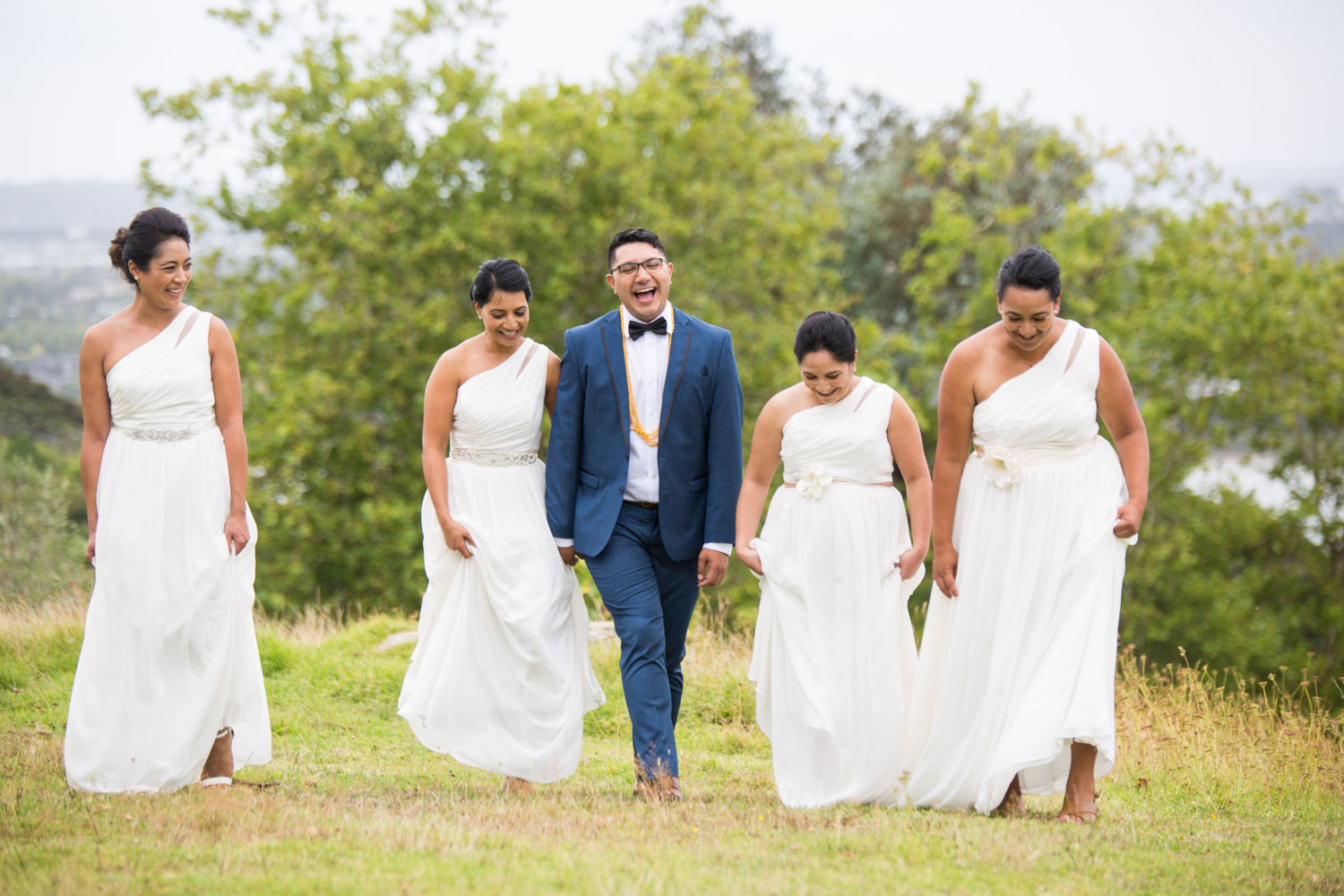 auckland wedding groom funny reaction