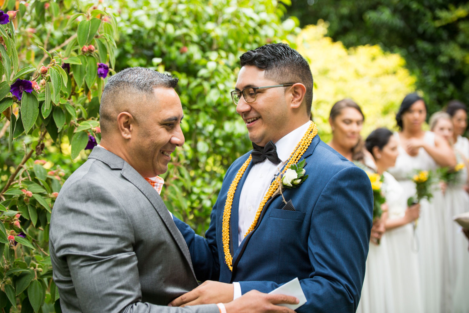 gracehill auckland wedding groom and the emcee