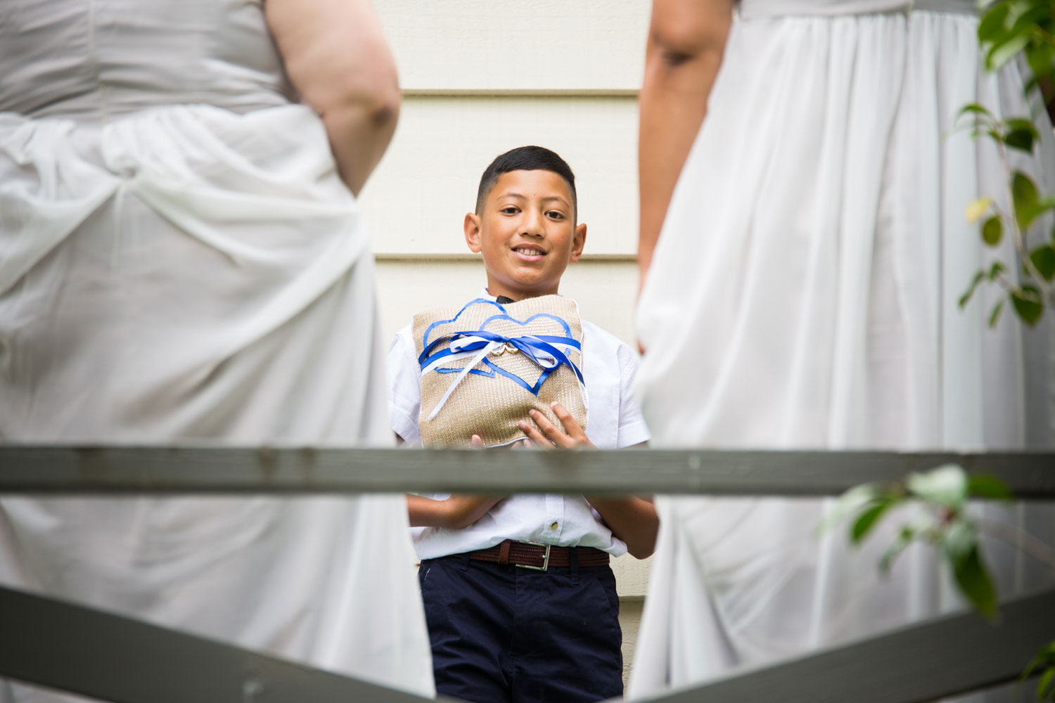 gracehill auckland wedding pageboy getting ready