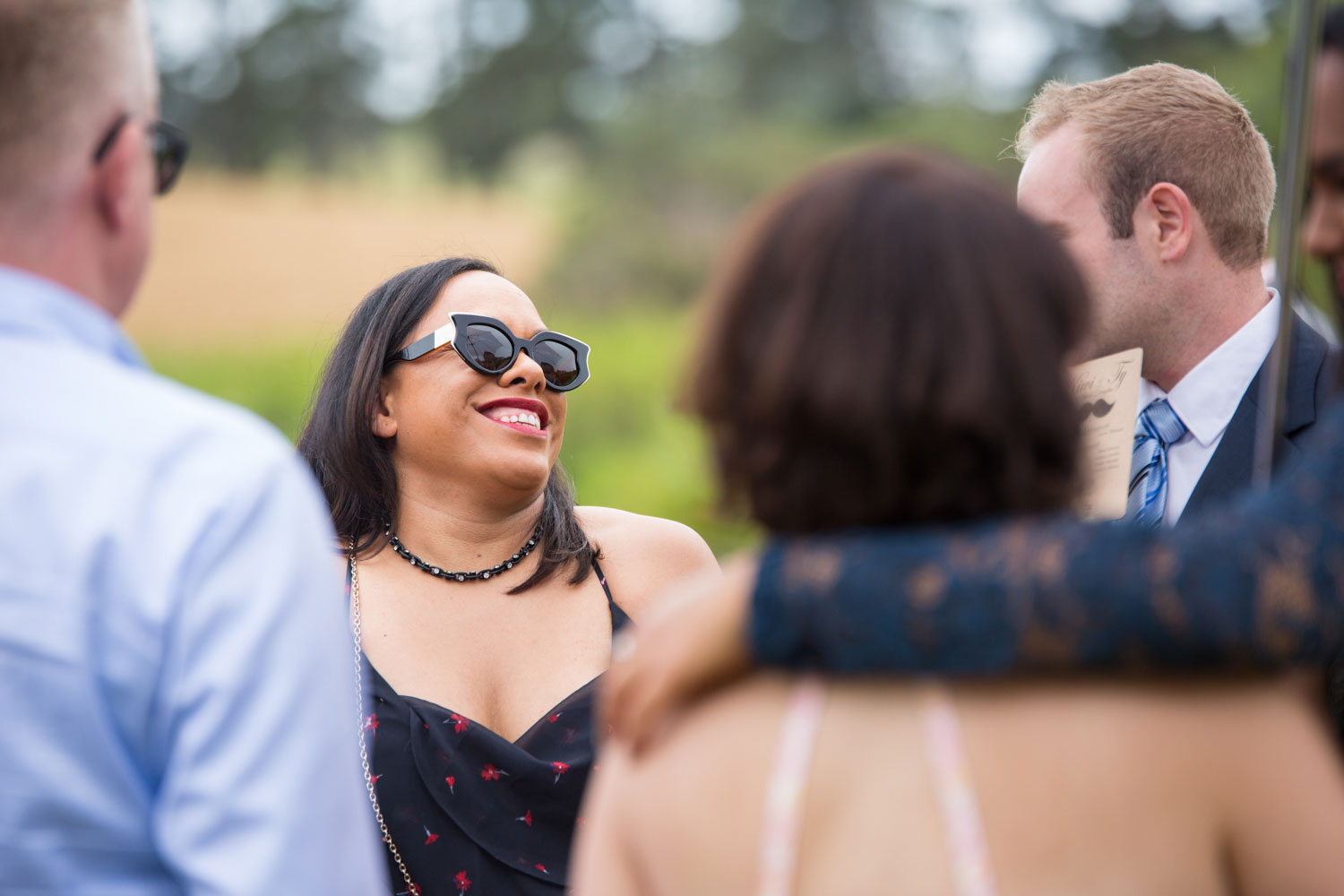 gracehill auckland wedding guests having fun