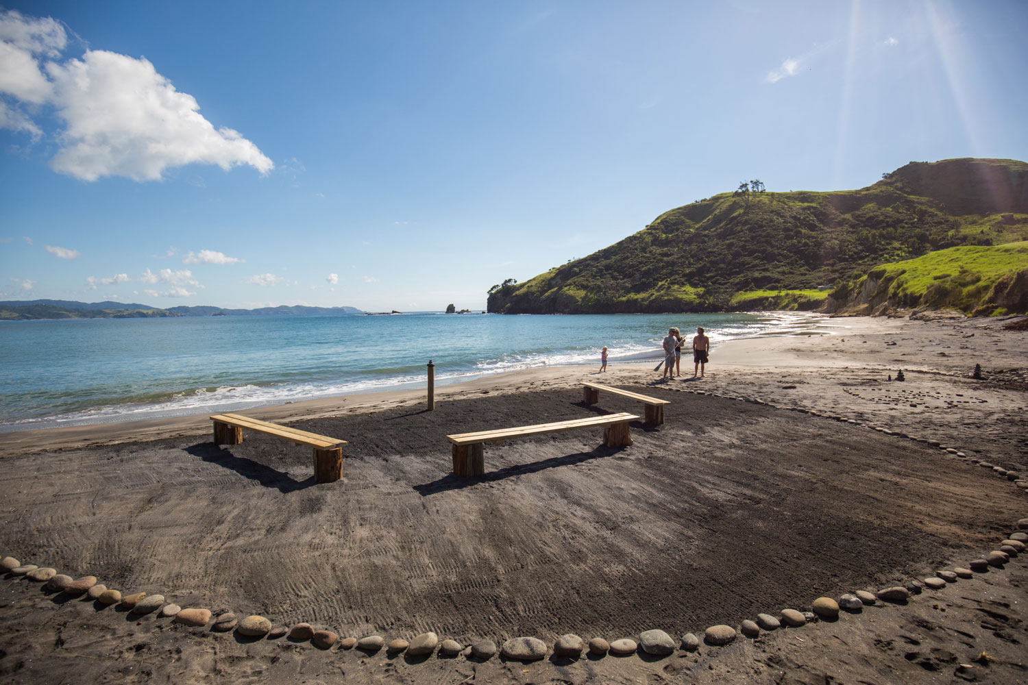 new zealand wedding ceremony venue beach