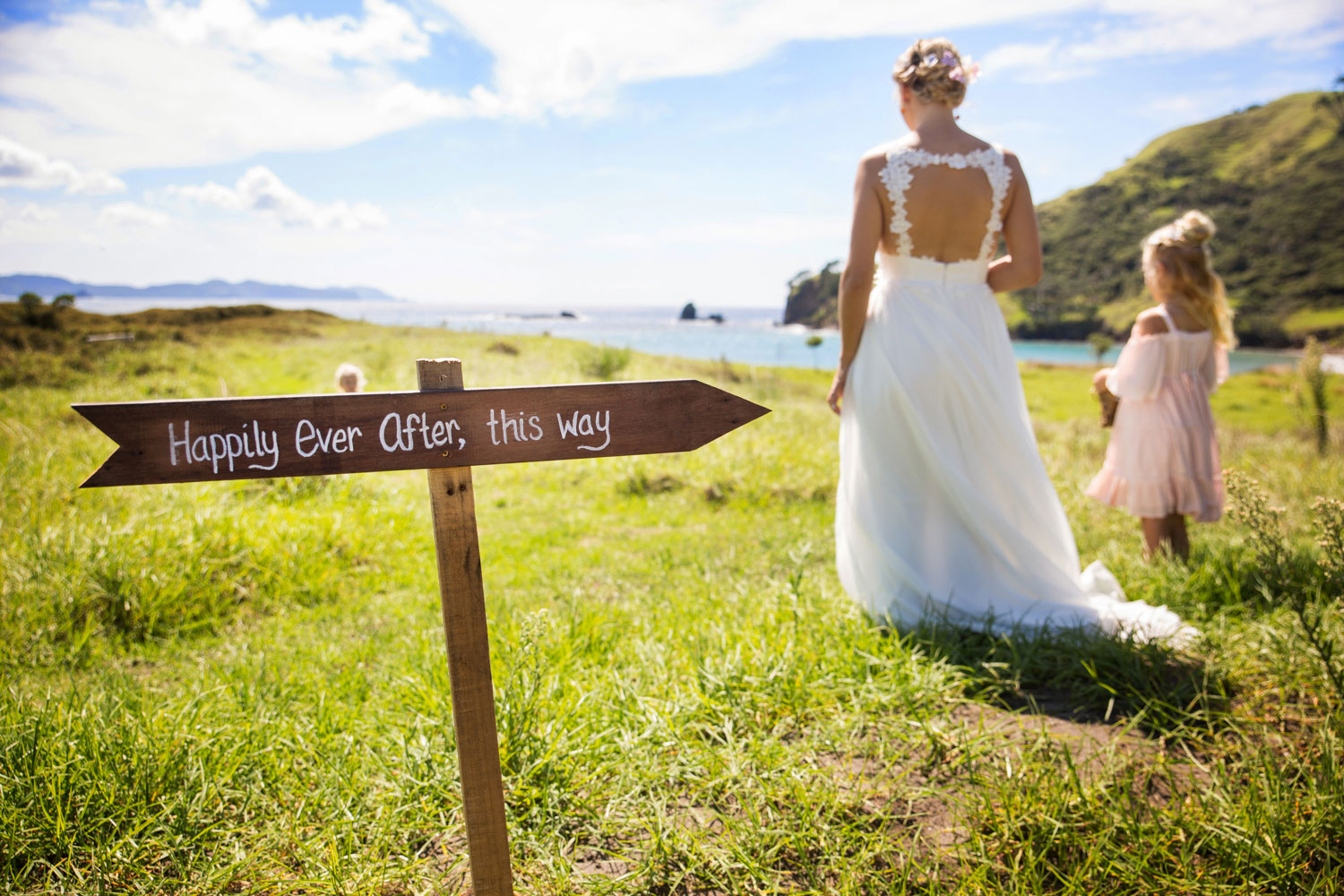 great barrier island bride