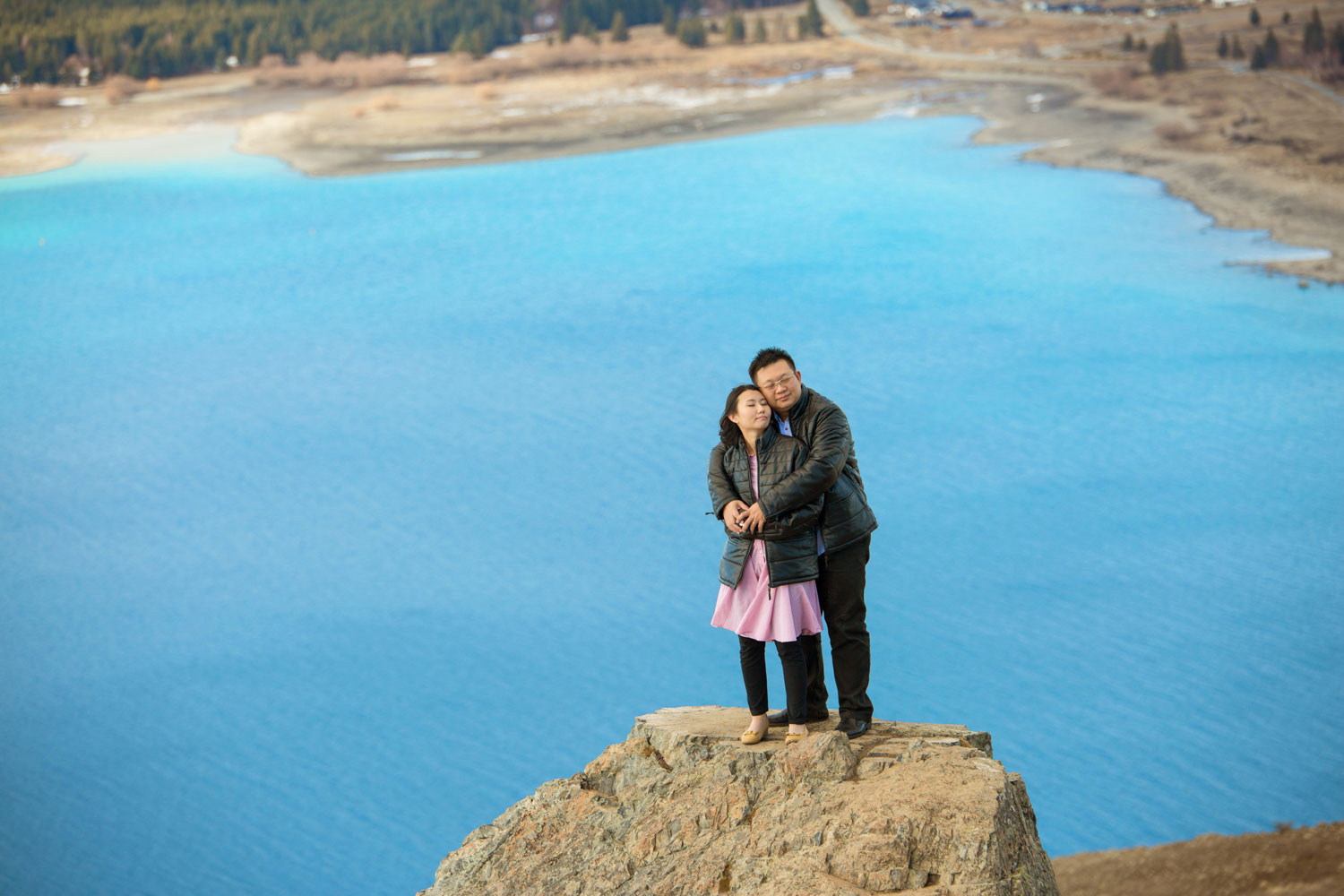 south island lake tekapo prewedding