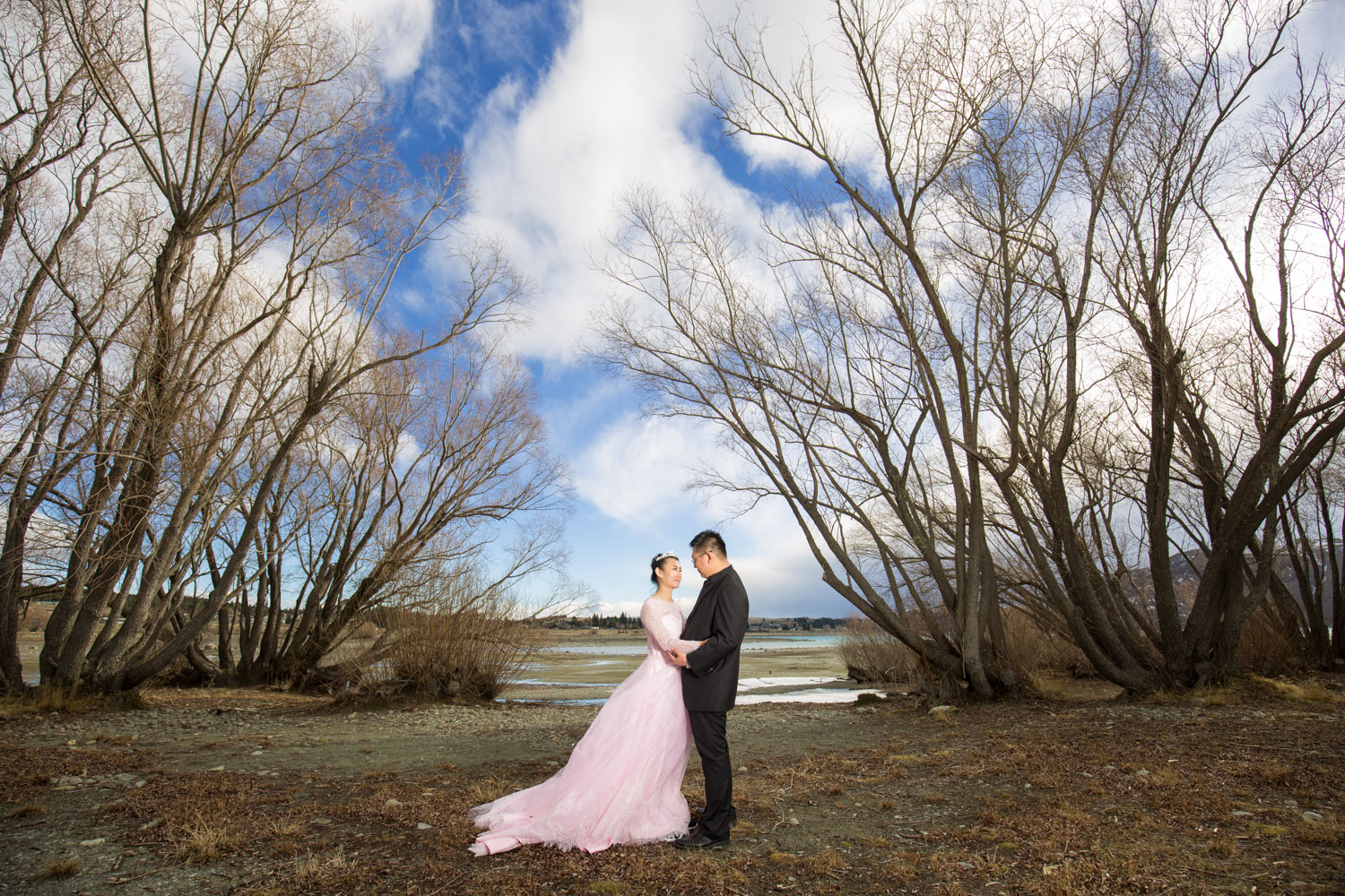 lake tekapo prewedding photo