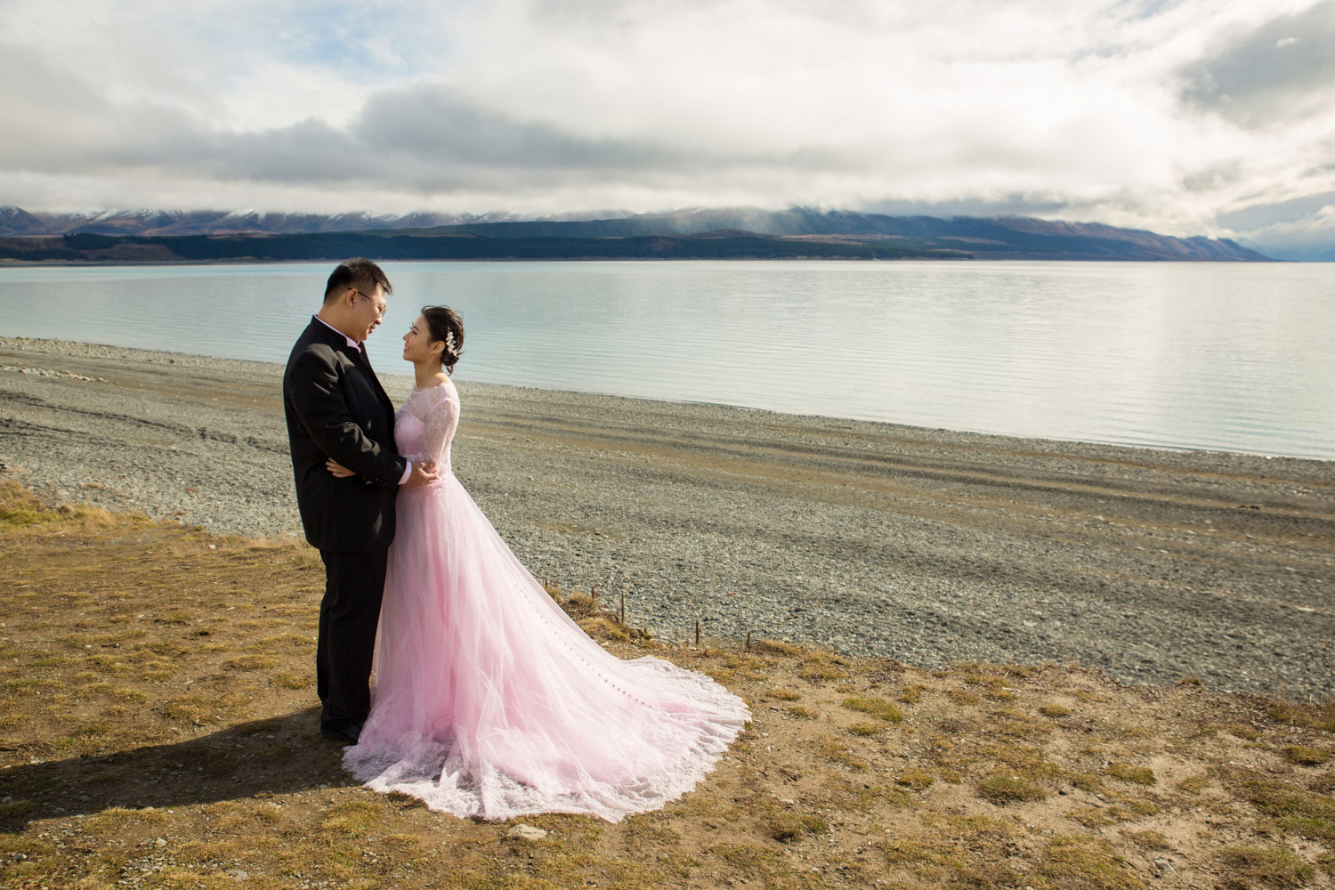 south island couple photo