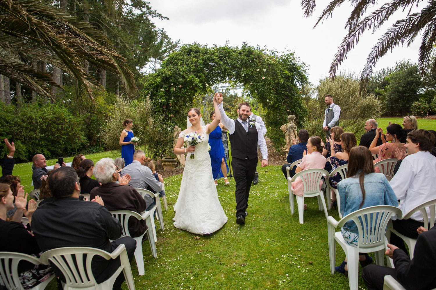 auckland wedding the brigham ceremony recessional