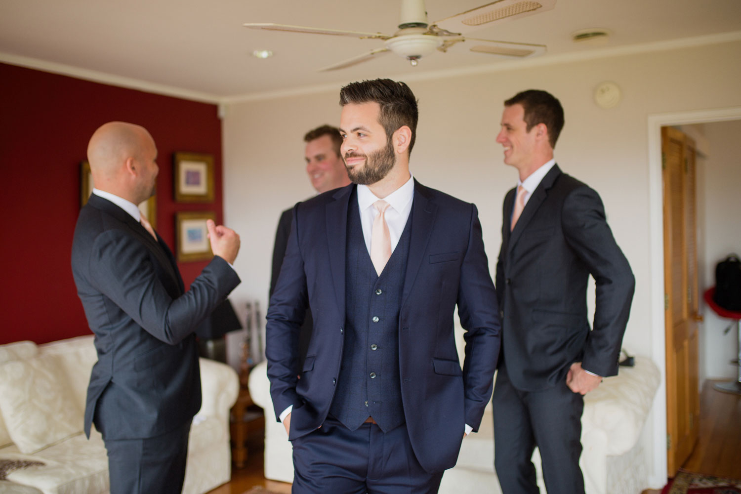 groom and groomsmen