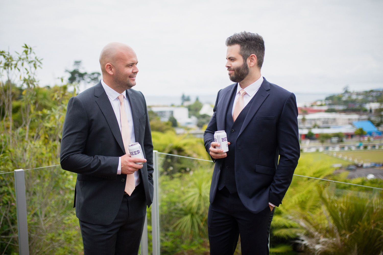 groom and his brother