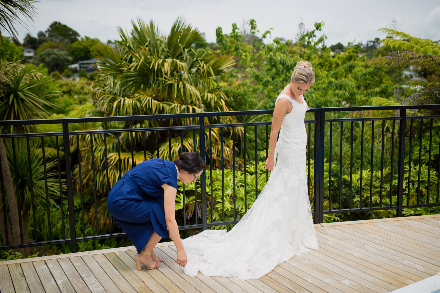 bride getting ready