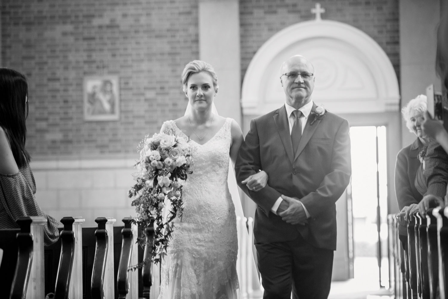 bride and her father