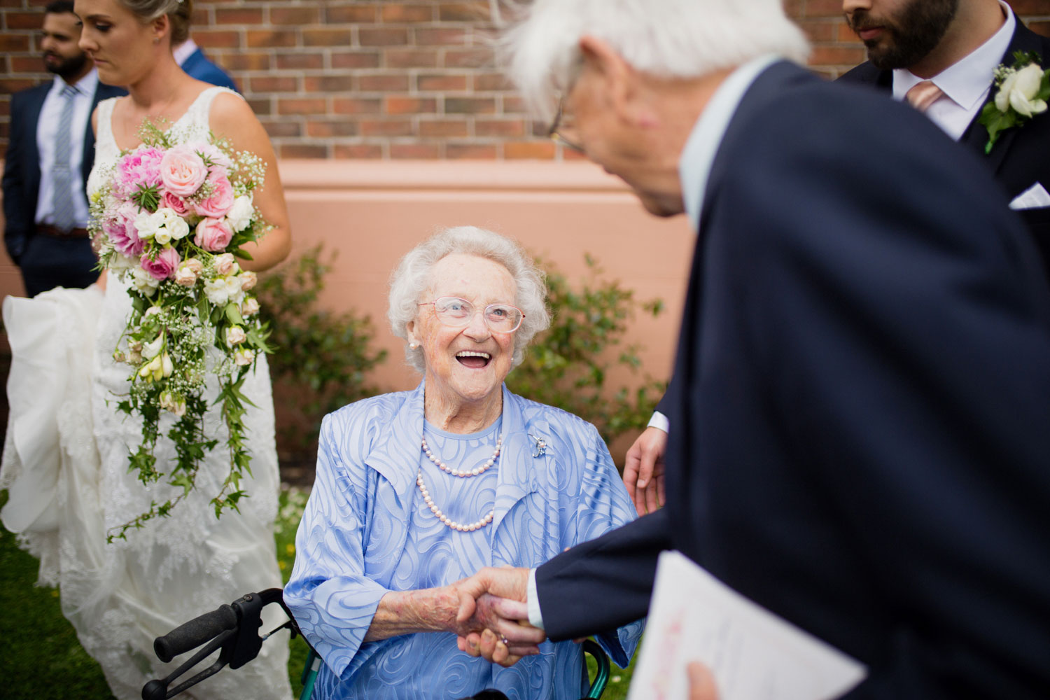 grandmother of the bride