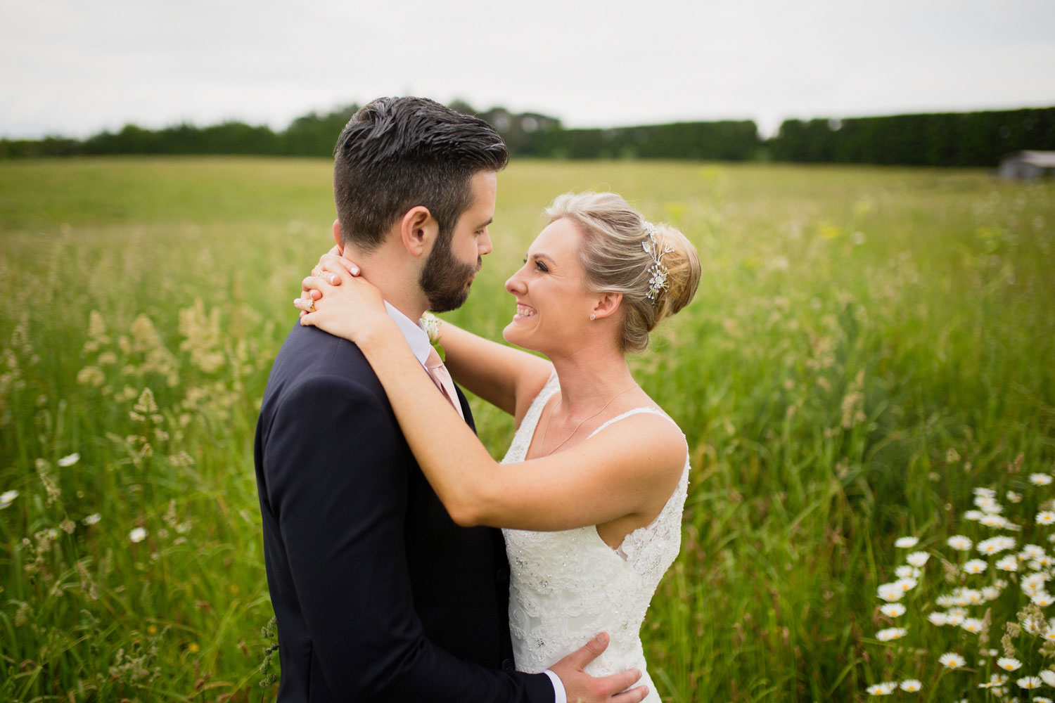 bride laughing