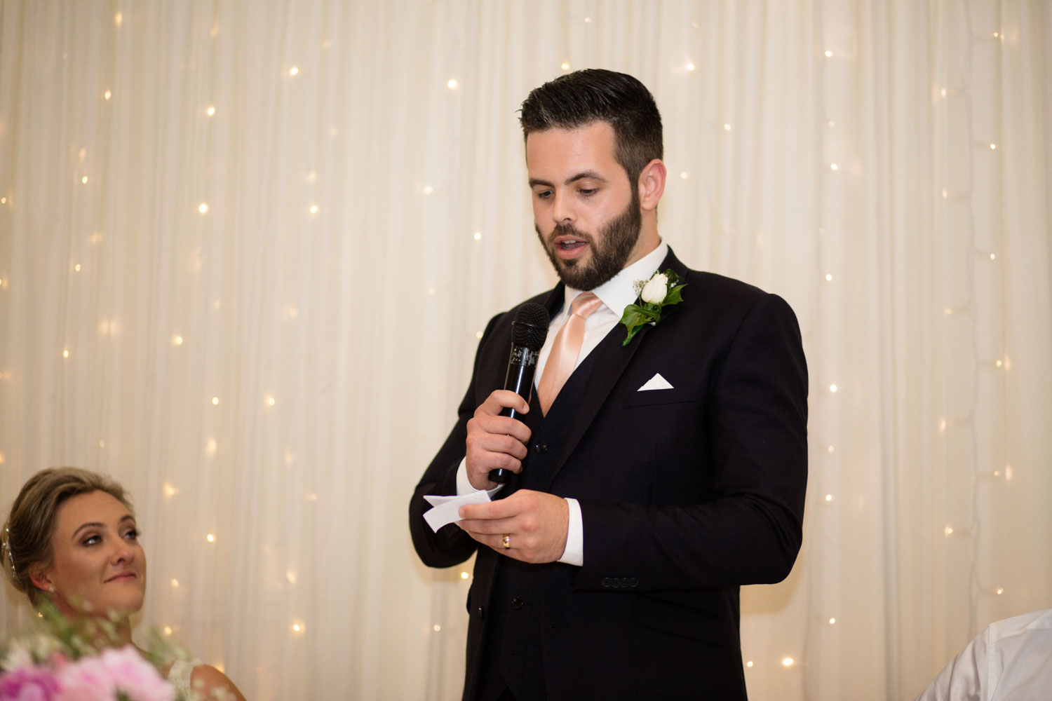 groom speech