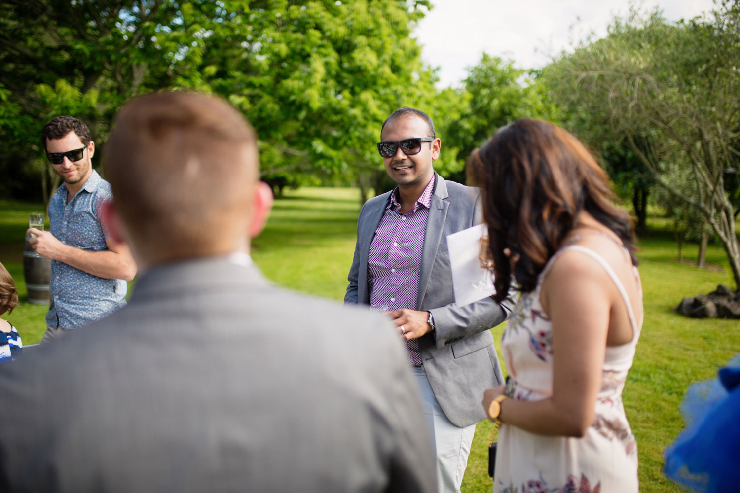 wedding guests