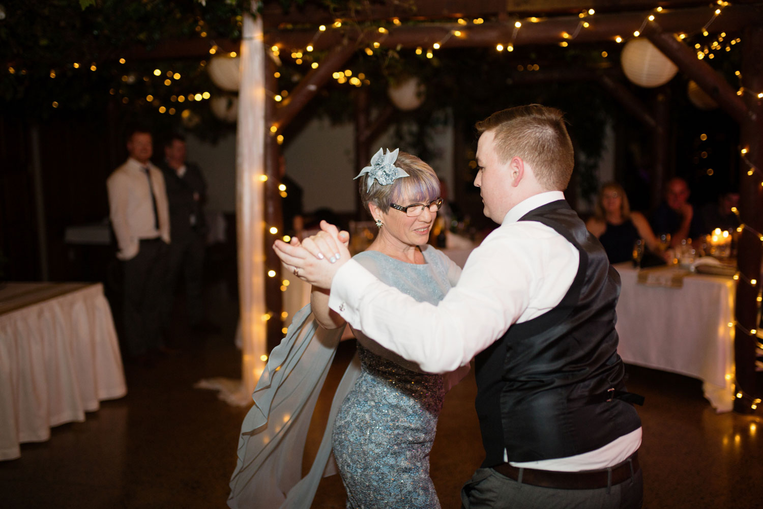 mother groom dance