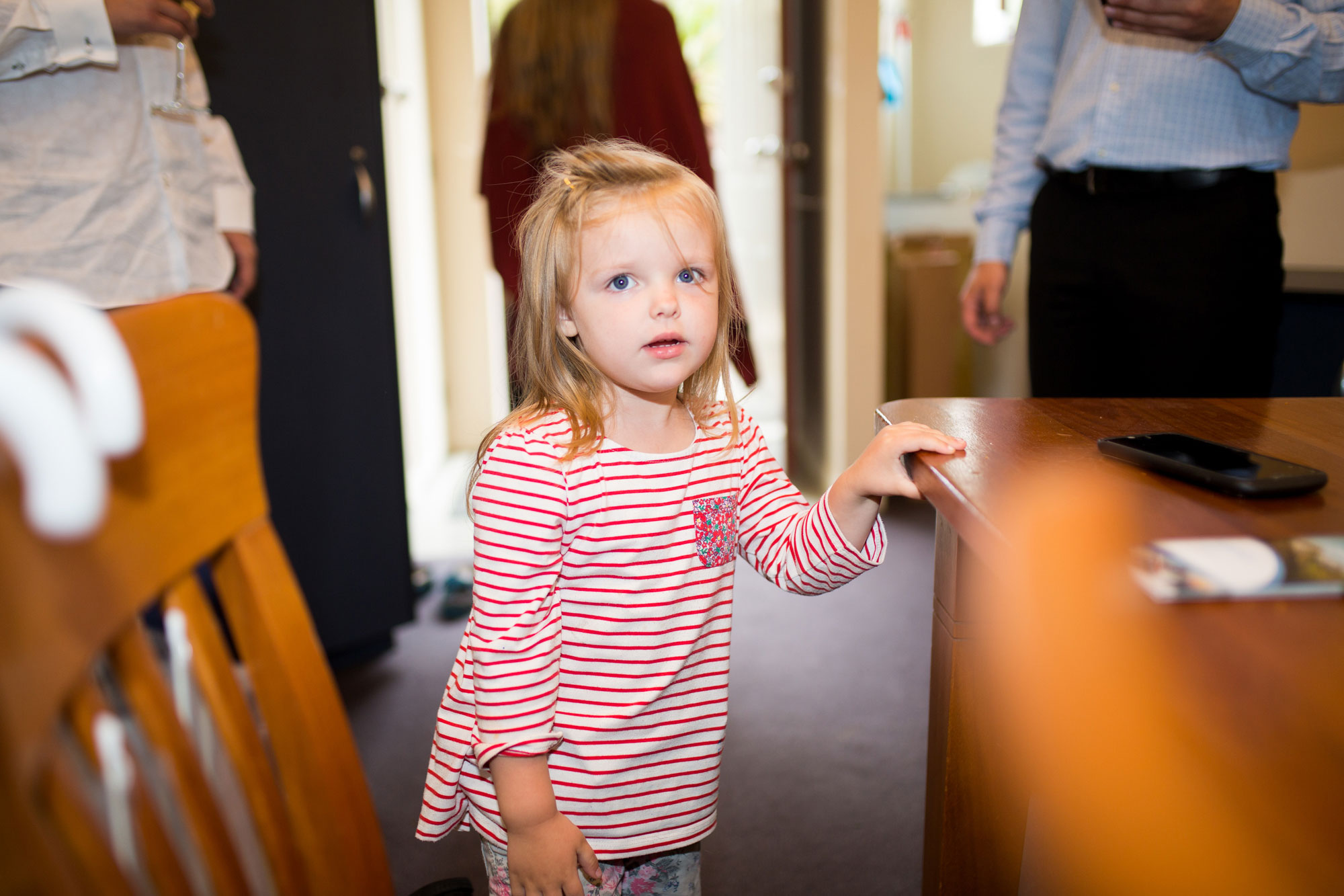 girl at the wedding