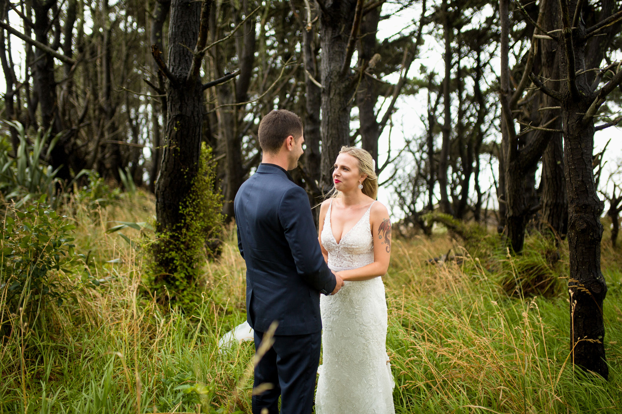 bride and groom castaways