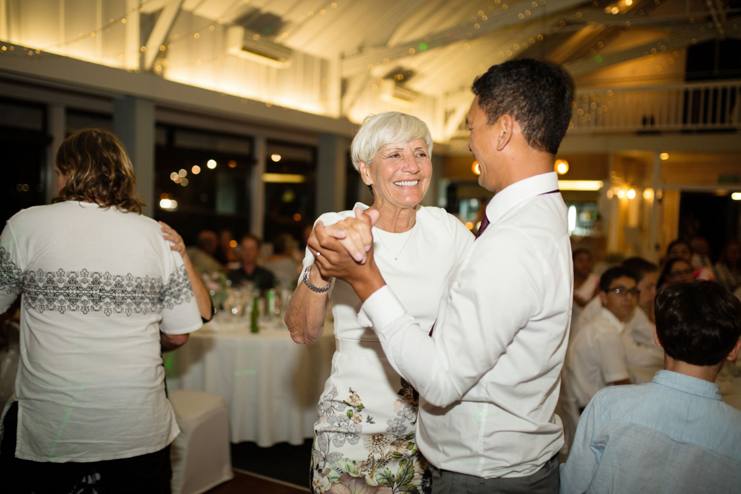 mother groom dance