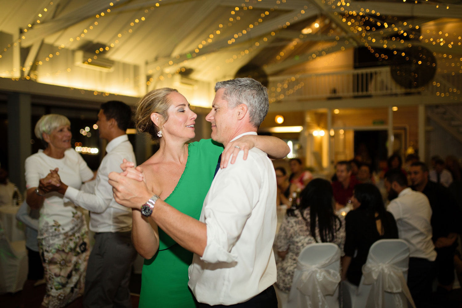 wedding reception dancing