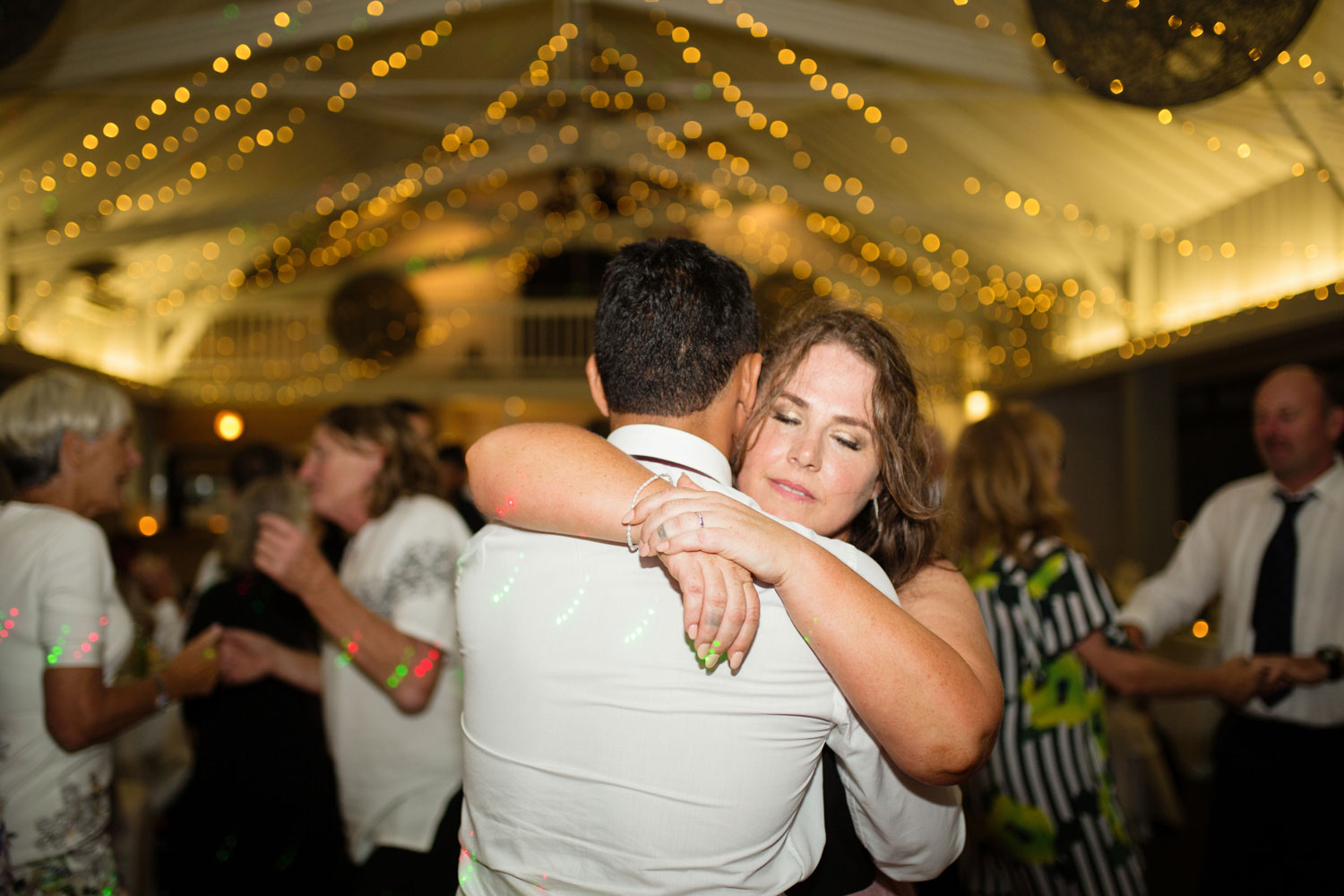 bride and groom dance