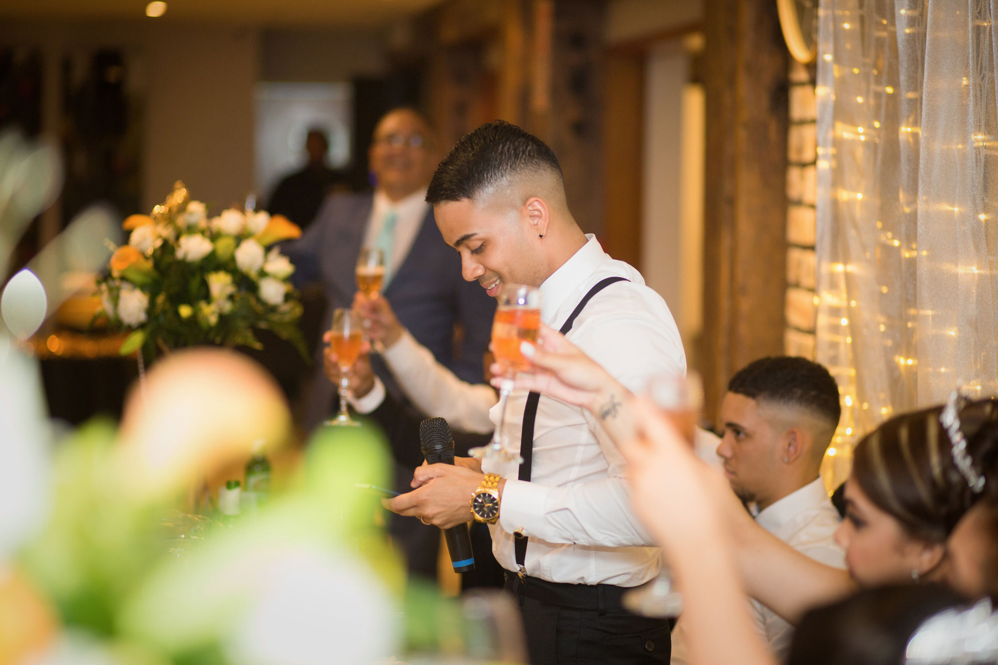 groom toast