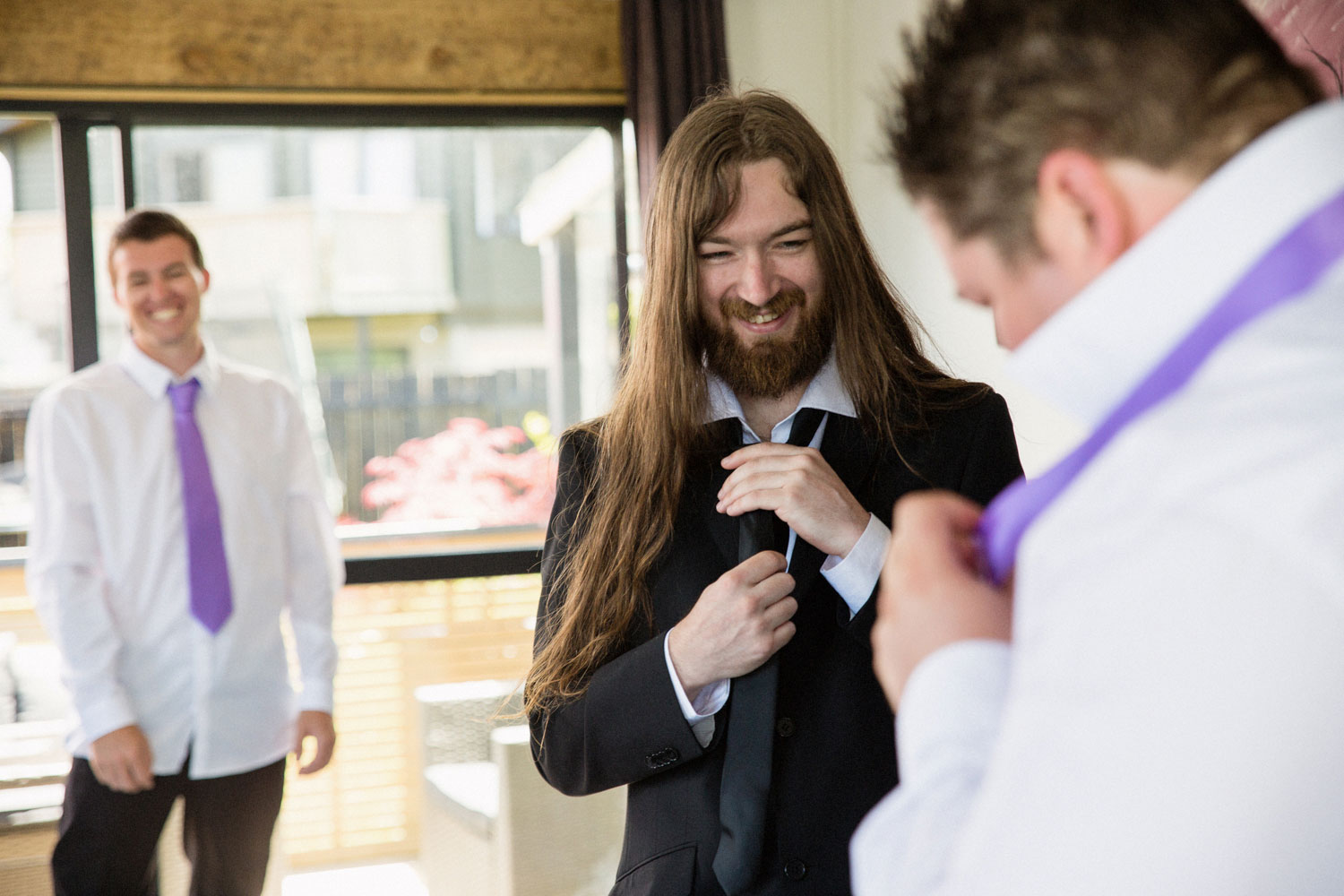 groom tie