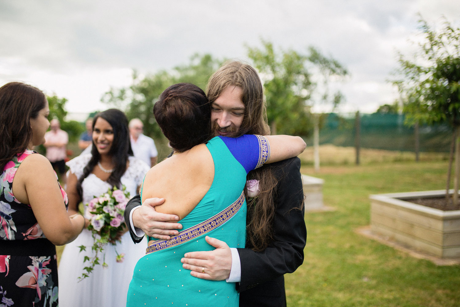 groom and mother of the bride