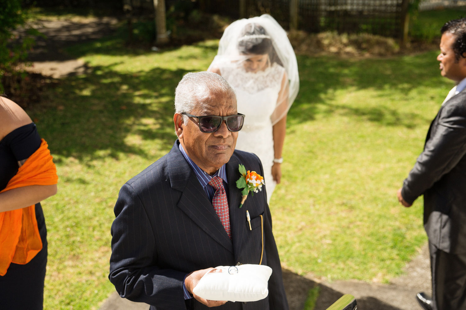 wedding ring bearer