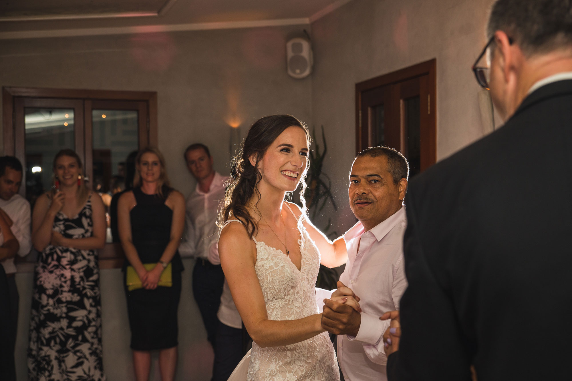 bride and father dance