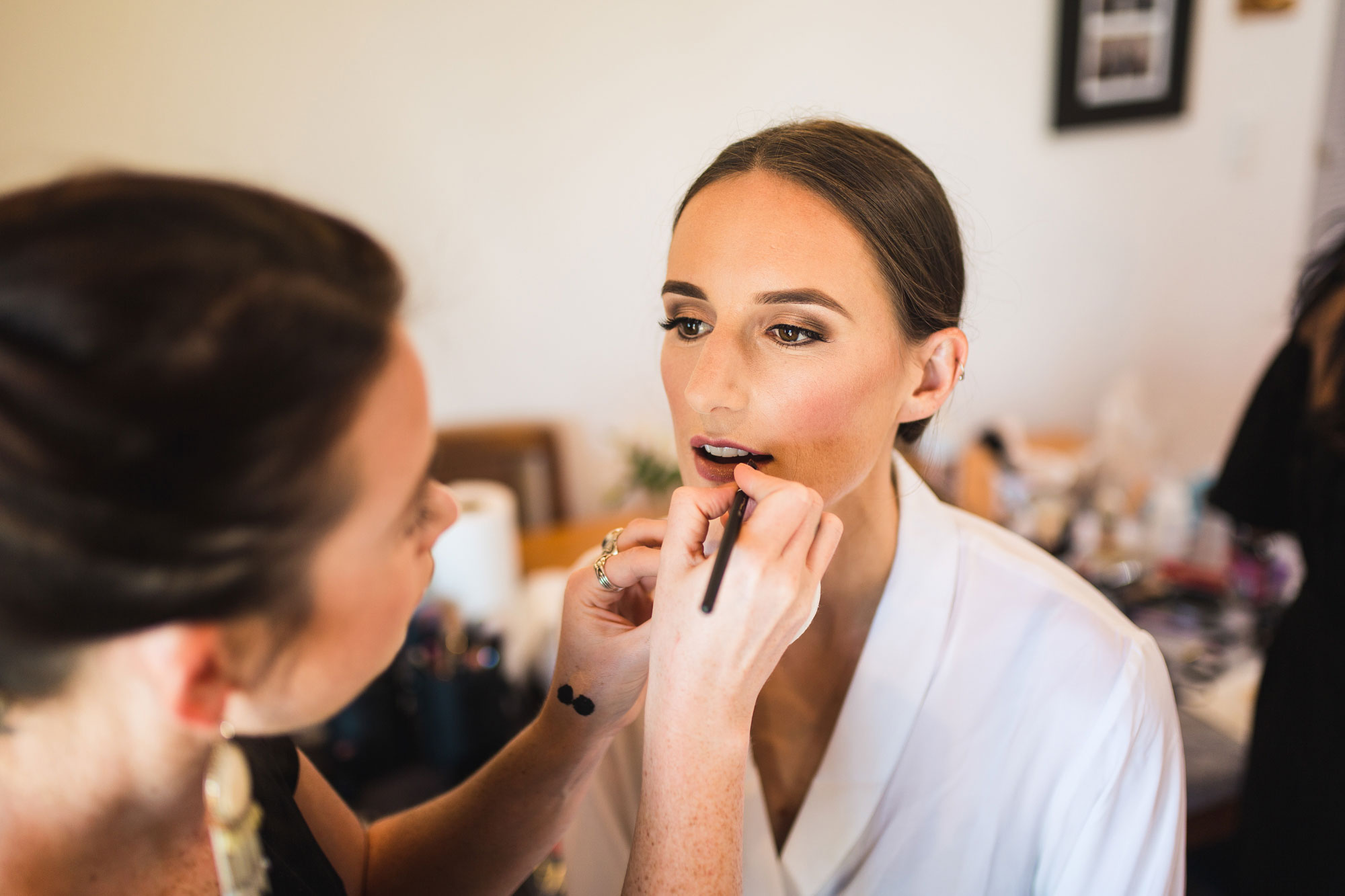 bride getting ready