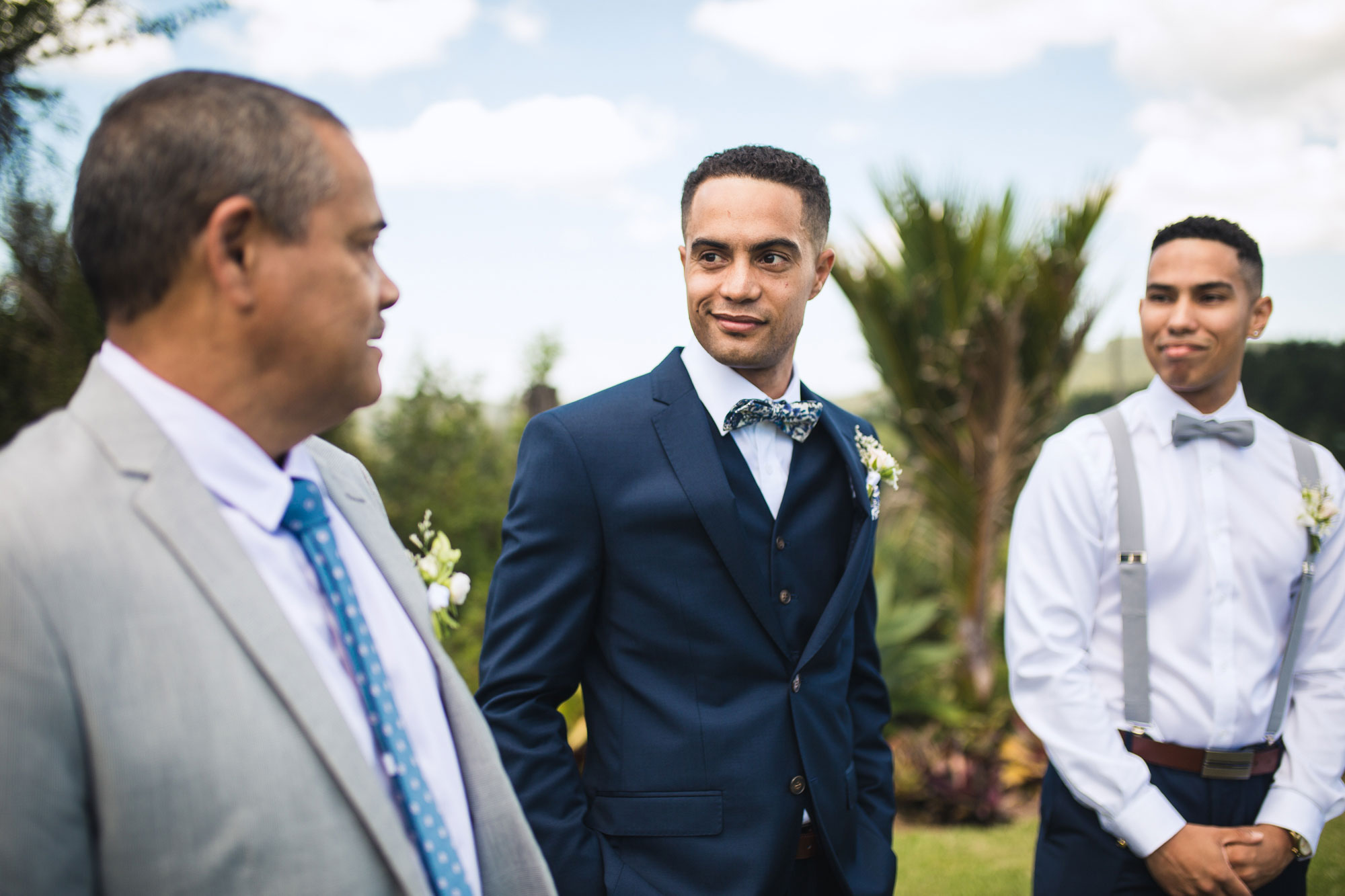 groom and the boys