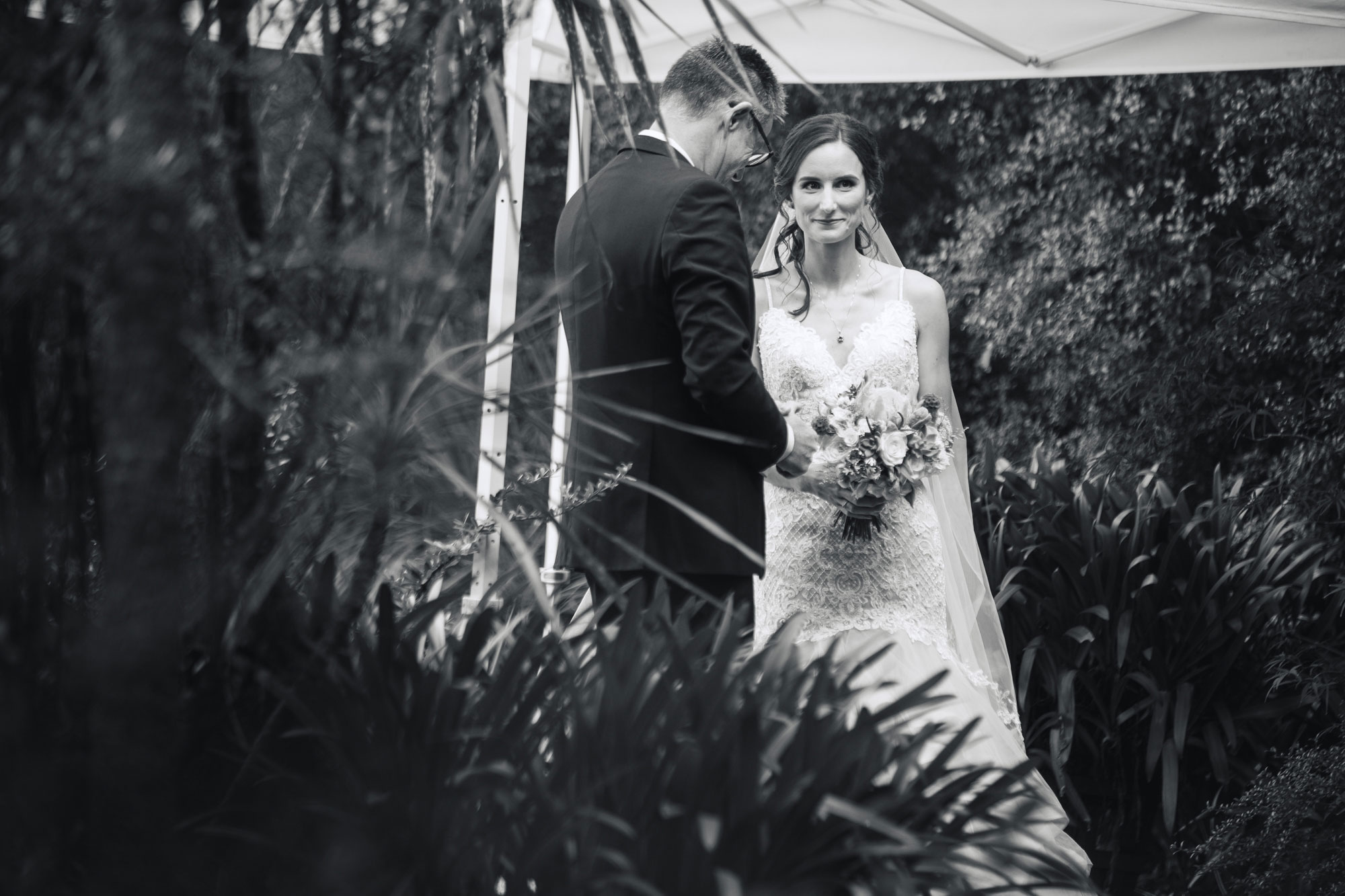 bride and her father