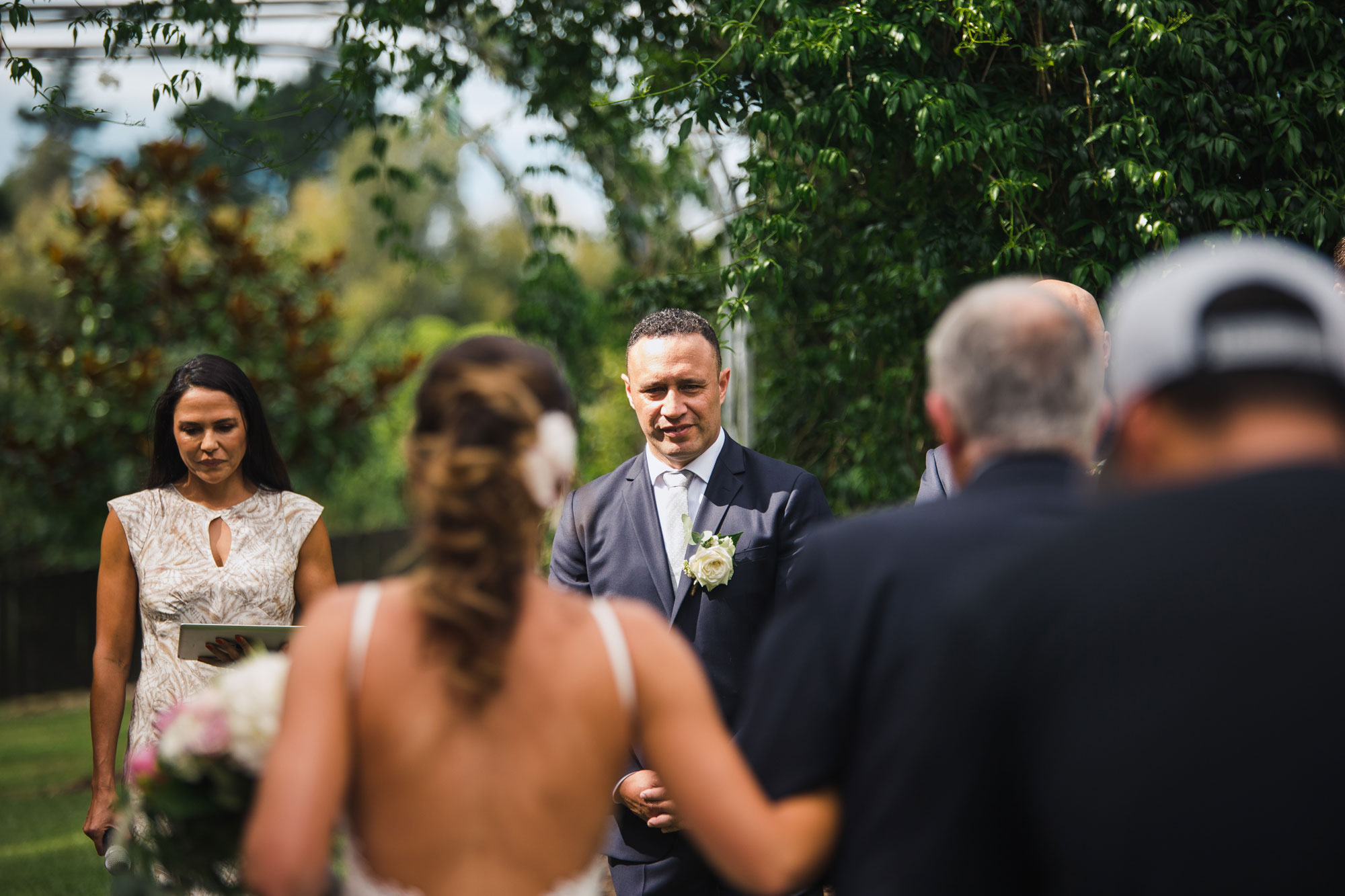 bride walking down the aisle