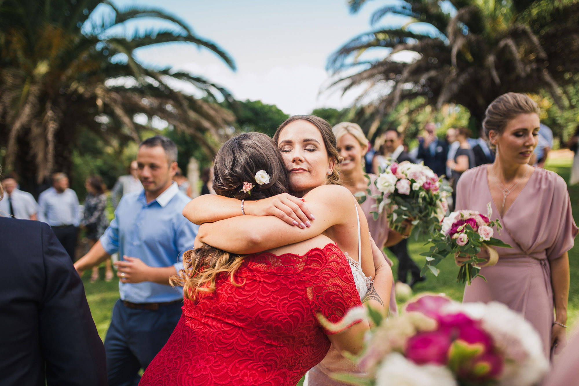 bride and daughter of the groom