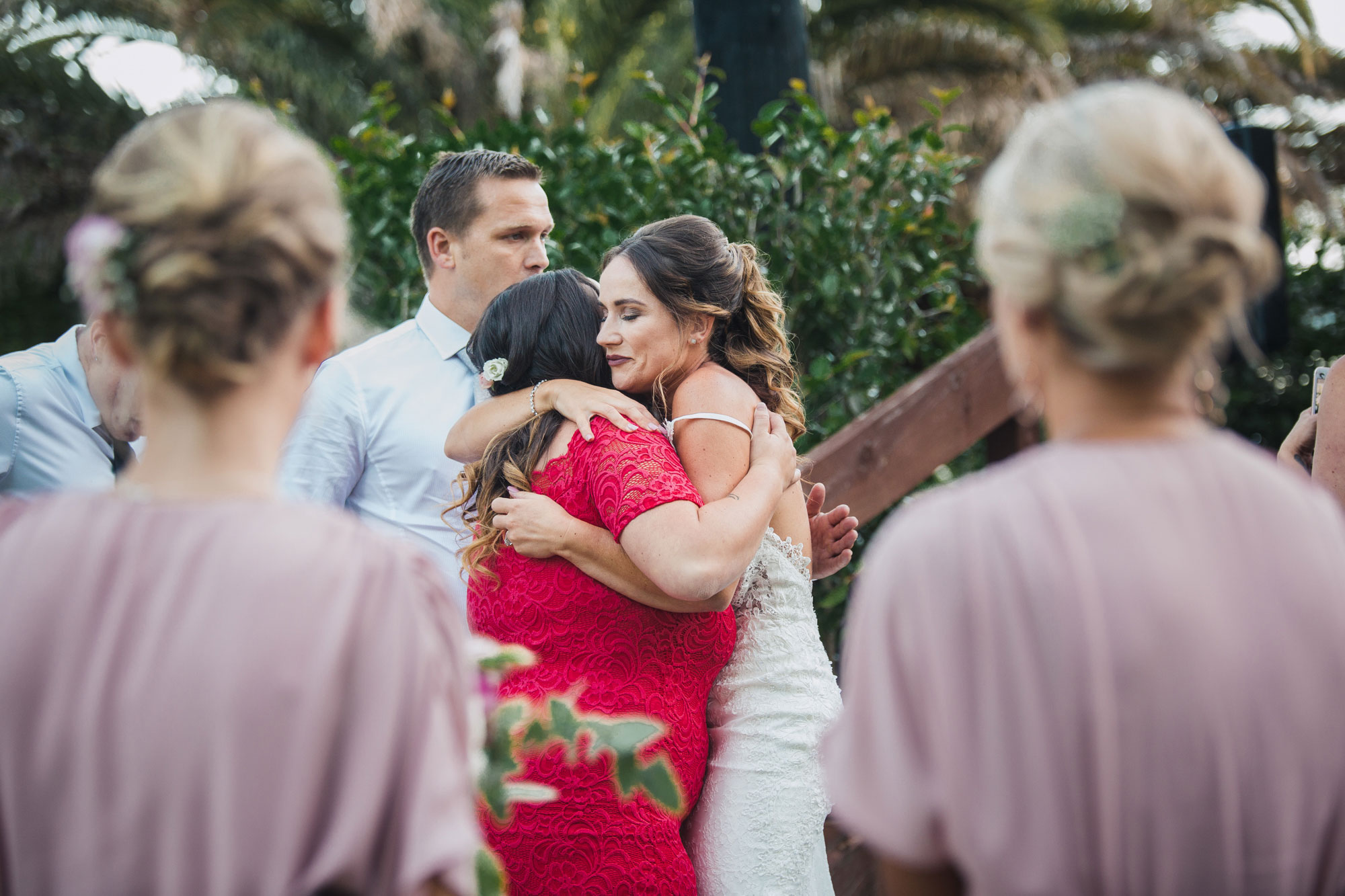 bride and daughter of the groom