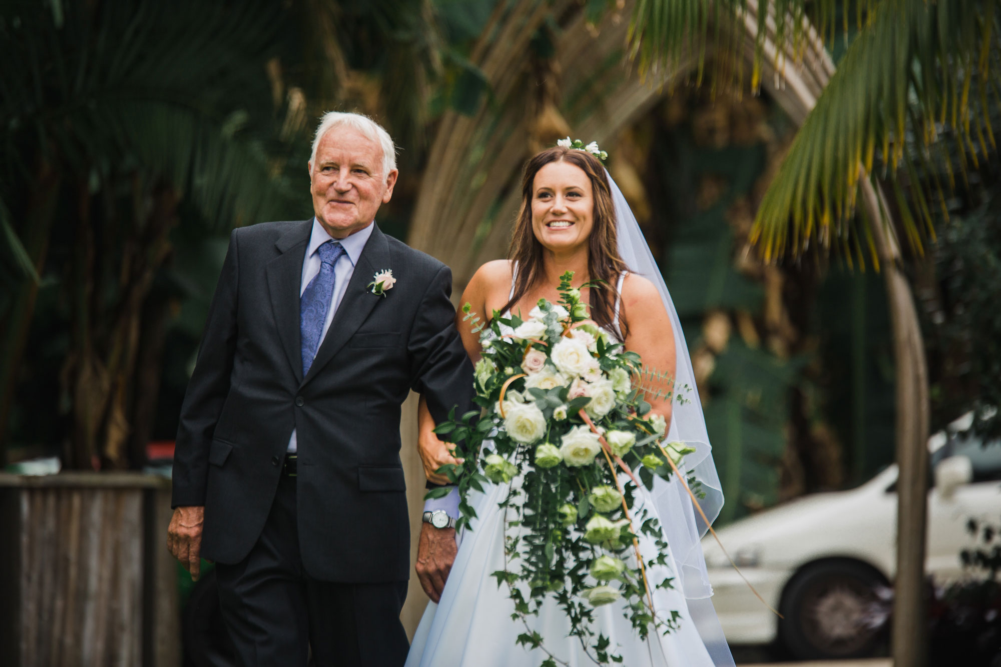 bride walking down the aisle